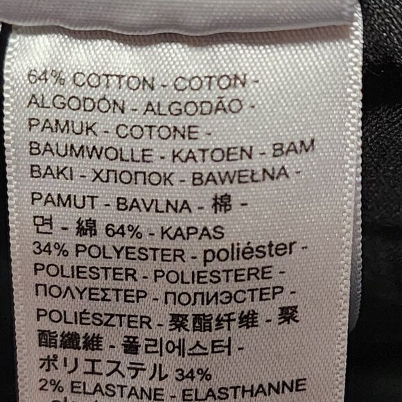 Levi's 720 Black Wash Stretch Denim High Rise Super Skinny Jeans - Picture 8 of 8